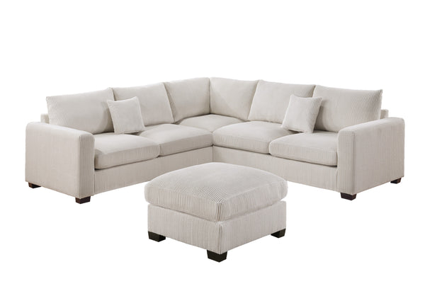  F8891 4-Pcs Sectional