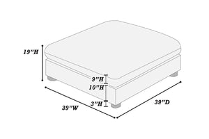  F8899 Ottoman
