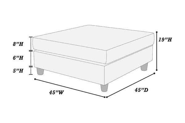  F8966 Ottoman