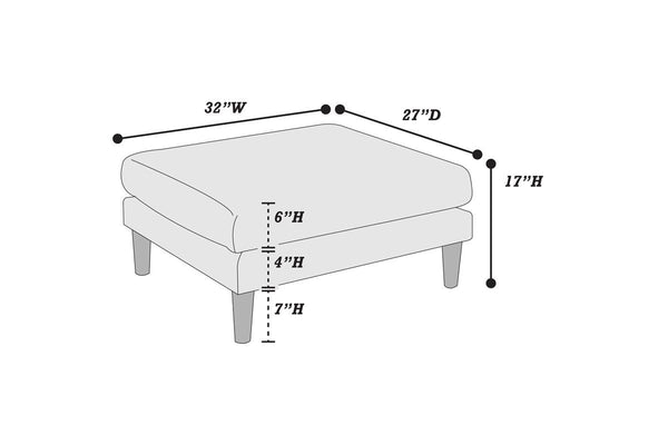  F8976 Ottoman