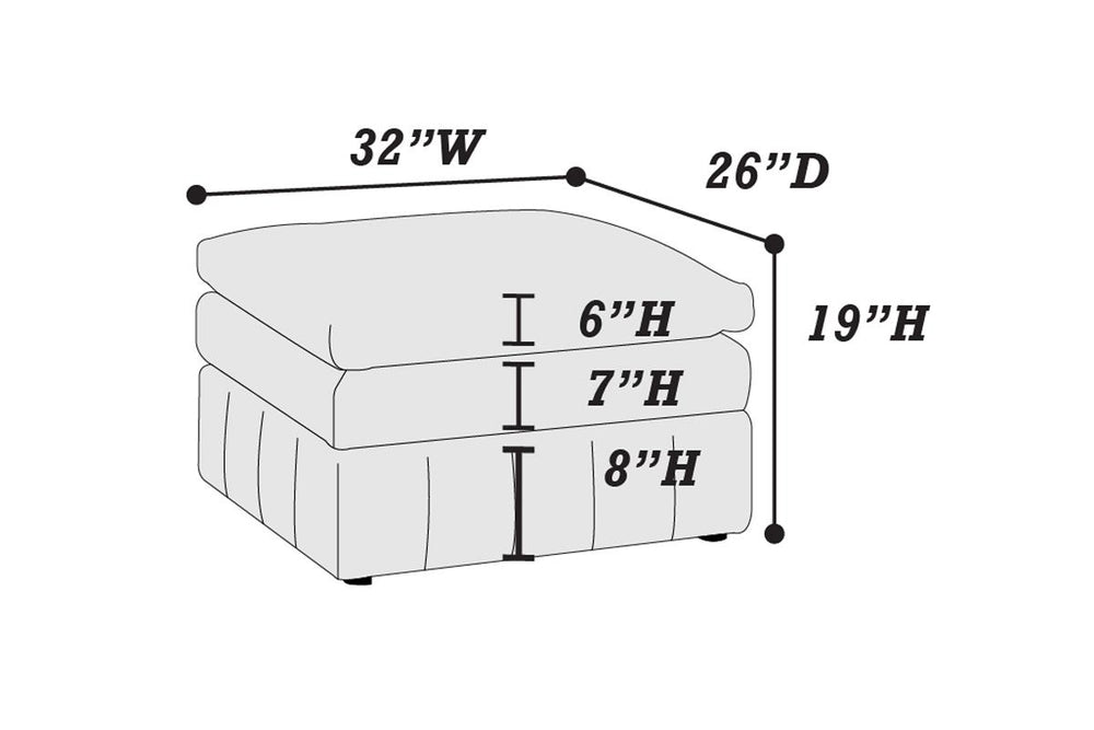  F8983 Ottoman