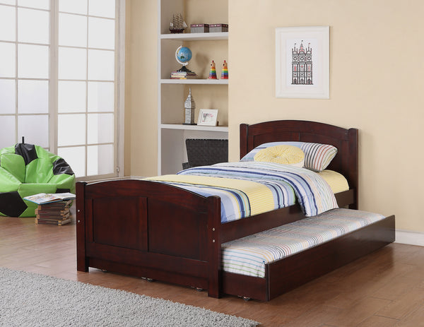 TWIN BED W/TRUNDLE-CHERRY