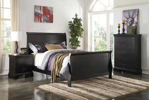 TWIN BED/BLACK