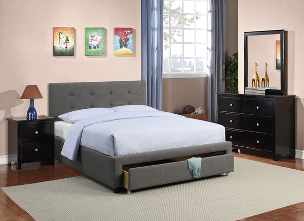 FULL BED W/DRAWER