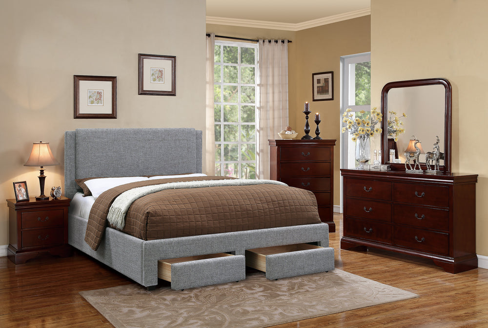 FULL BED/STONE ASH