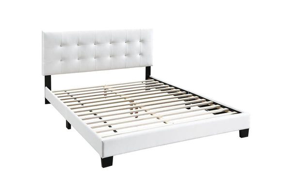 FULL BED/WHITE PU