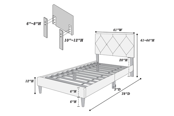TWIN BED