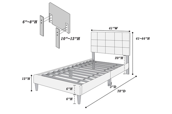 TWIN BED