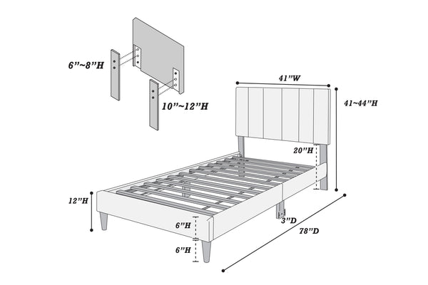 TWIN BED