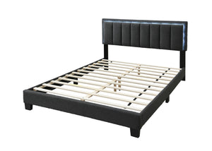 QUEEN BED W/ BUILT-IN LED LIGHTS