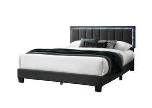 QUEEN BED W/ BUILT-IN LED LIGHTS