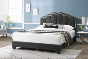 QUEEN BED W/ BUILT-IN LED LIGHTS