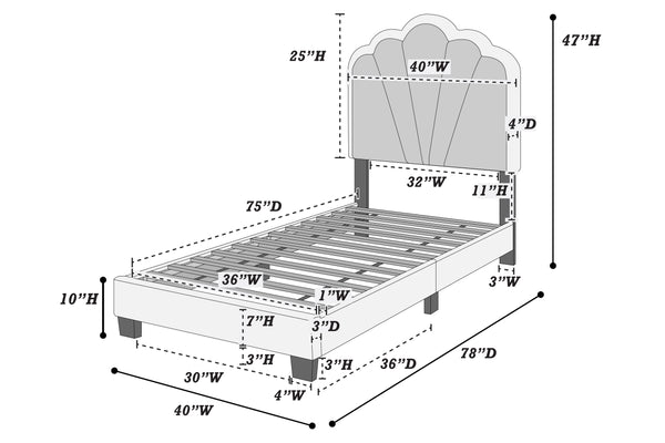 TWIN BED