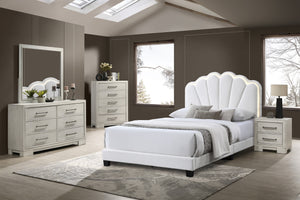 QUEEN BED W/ BUILT-IN LED LIGHTS