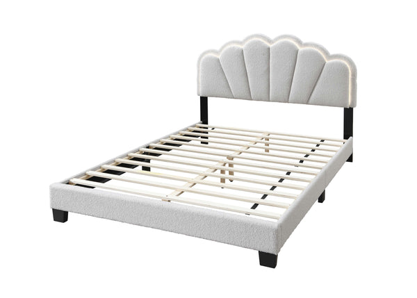 QUEEN BED W/ BUILT-IN LED LIGHTS