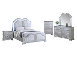 EASTERN KING BED W/LED