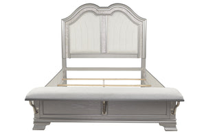 QUEEN BED W/LED