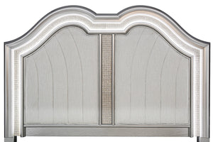 QUEEN BED W/LED