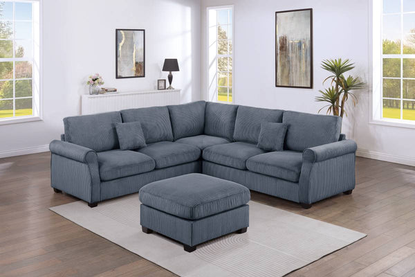 4-PCS SECTIONAL SOFA