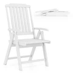 Effortless to fold into a compact size  easy to move around  save storage space<br>Crafted of weatherproof HDPE  waterproof  fade-resistant  crack-resistant<br>Equipped with 304 stainless steel screws  rustproof  built to last<br>The curved back  wide sea