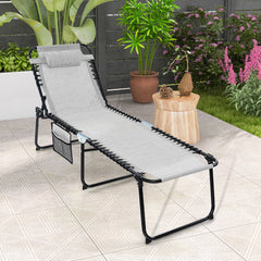 The backrest can be adjusted in 4 positions and the footrest in 2 positions<br>Multiple lounge modes: Sit-up Mode  Recline Mode  Flat-down Mode<br>Comes with a removable headrest to relax your head and neck<br>Made of premium fabric  breathable  skin-frie