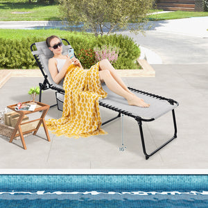 The backrest can be adjusted in 4 positions and the footrest in 2 positions<br>Multiple lounge modes: Sit-up Mode  Recline Mode  Flat-down Mode<br>Comes with a removable headrest to relax your head and neck<br>Made of premium fabric  breathable  skin-frie