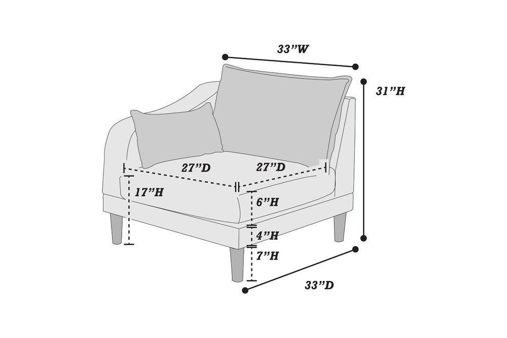  F8971 LAF/RAF One-Arm Chair