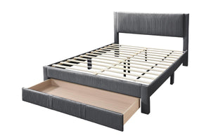QUEEN BED W/ UNDERBED DRAWER