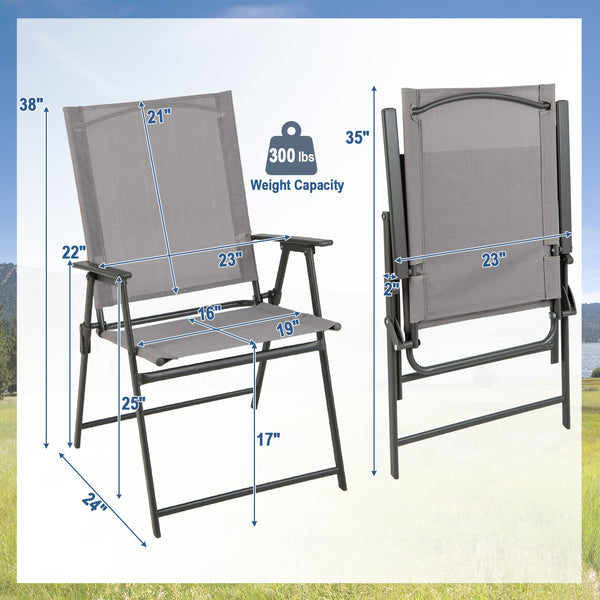 Sturdy and anti-rust metal frame for 330 lbs weight capacity<br>Non-slip foot pads for extra stability and floor protection<br>Folding design for easy storage and space-saving<br>Hassle-free to move as well thanks to the portable design<br>Keep them stabl