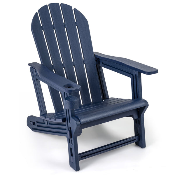 Built to last with weather-resistant HDPE material<br>Features realistic wood-like surface that is anti-fading<br>Smooth surface that is simple to clean<br>Needs minimal maintenance compared to wood chairs required maintenance<br>Fits to the body curve wi