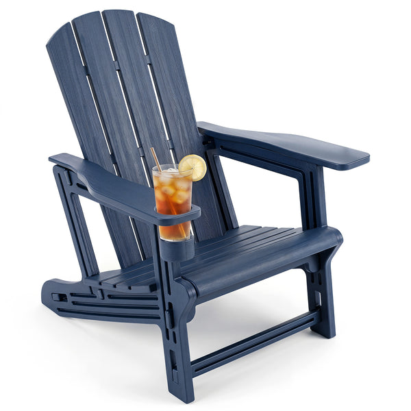 Â Made from high-quality HDPE material for reliable all-season outdoor use<br>Â Realistic wood grain add a natural touch to your outdoor space<br>Â High weight capacity of 550 lbs/250 kg supports most users<br>Â Tool-free assembly with 0 screw involved<br