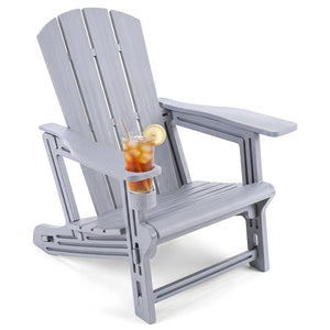 Â Made from high-quality HDPE material for reliable all-season outdoor use<br>Â Realistic wood grain add a natural touch to your outdoor space<br>Â High weight capacity of 550 lbs/250 kg supports most users<br>Â Tool-free assembly with 0 screw involved<br
