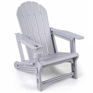 Built to last with weather-resistant HDPE material<br>Features realistic wood-like surface that is anti-fading<br>Smooth surface that is simple to clean<br>Needs minimal maintenance compared to wood chairs required maintenance<br>Fits to the body curve wi