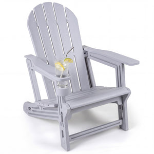 Built to last with weather-resistant HDPE material<br>Features realistic wood-like surface that is anti-fading<br>Smooth surface that is simple to clean<br>Needs minimal maintenance compared to wood chairs required maintenance<br>Fits to the body curve wi