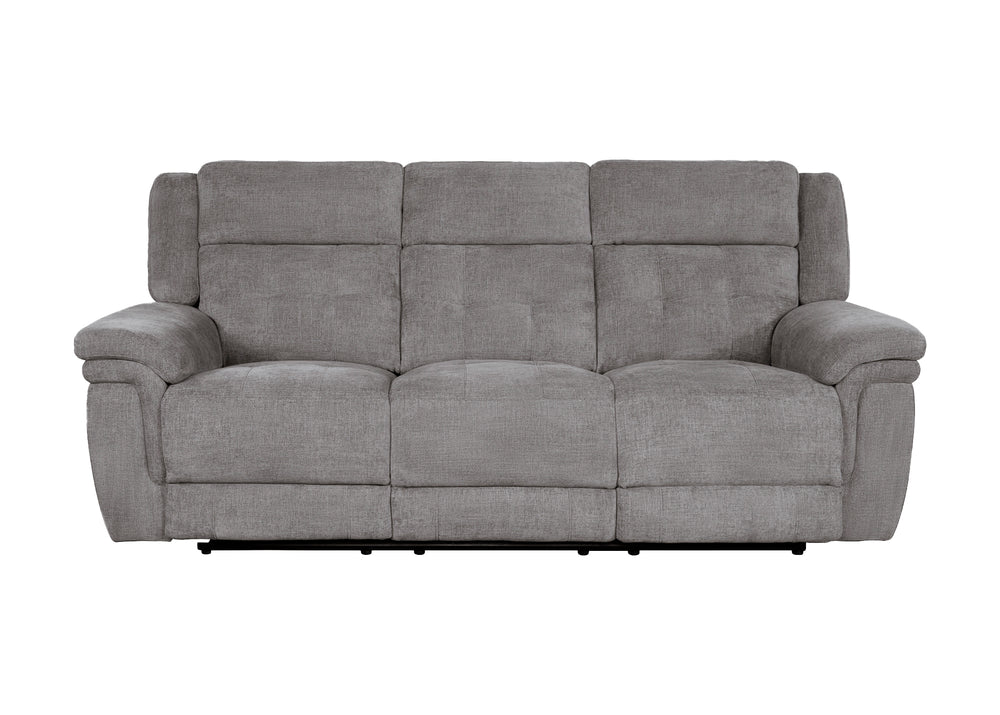 Richland - Bristol Grey Power Reclining Sofa