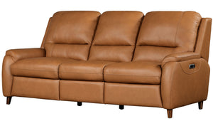 Austin - Caramel Cream Power Sofa P2