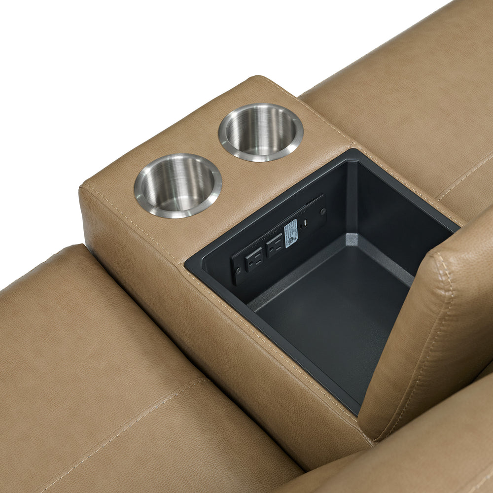 Momentum - Cashew Entertainment Console with Bluetooth Speaker