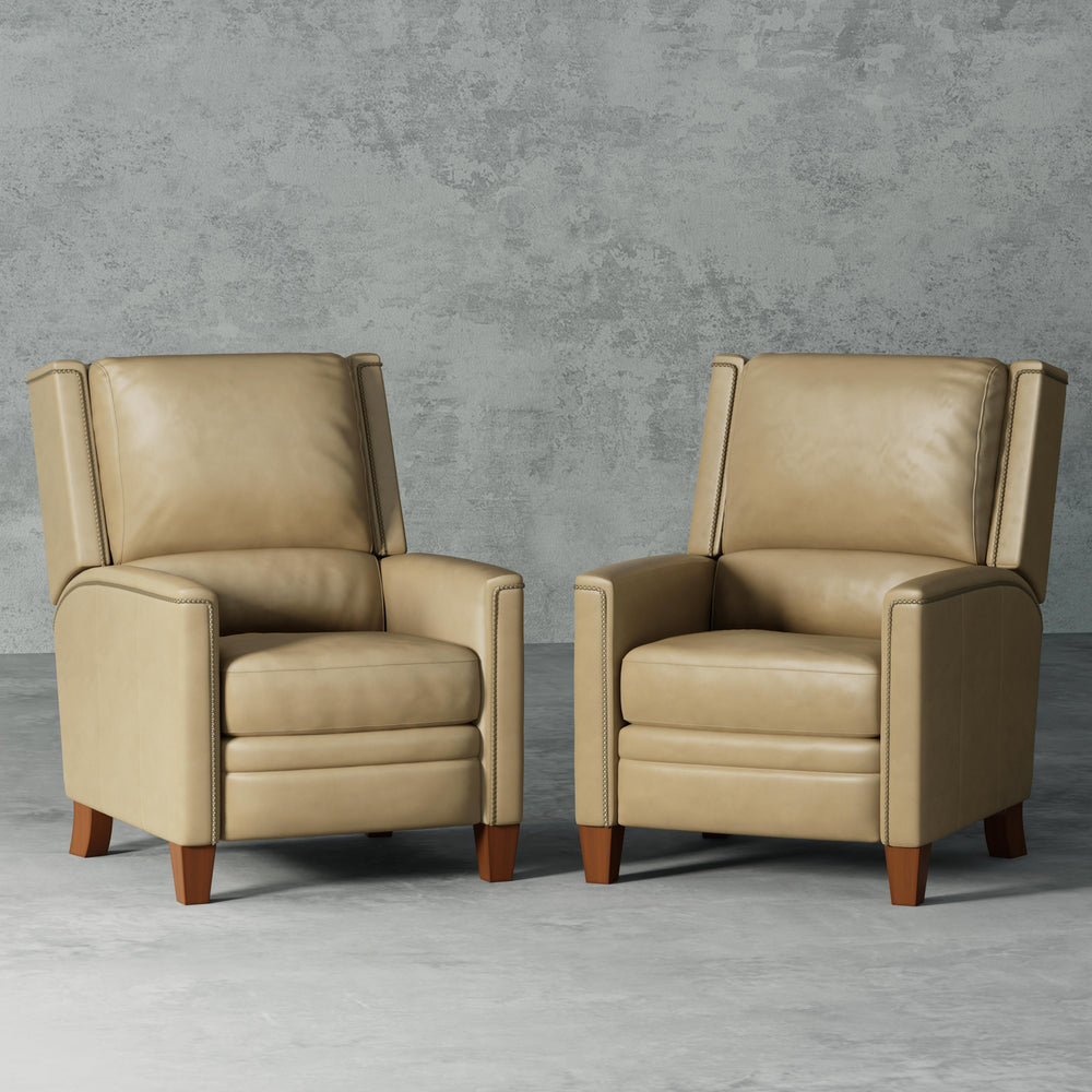 Connor - Luxe Latte Manual Recliner