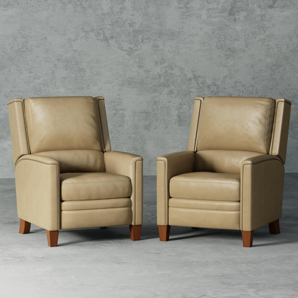 Connor - Luxe Latte Manual Recliner