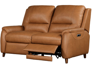 Austin - Caramel Cream Power Reclining Loveseat P2