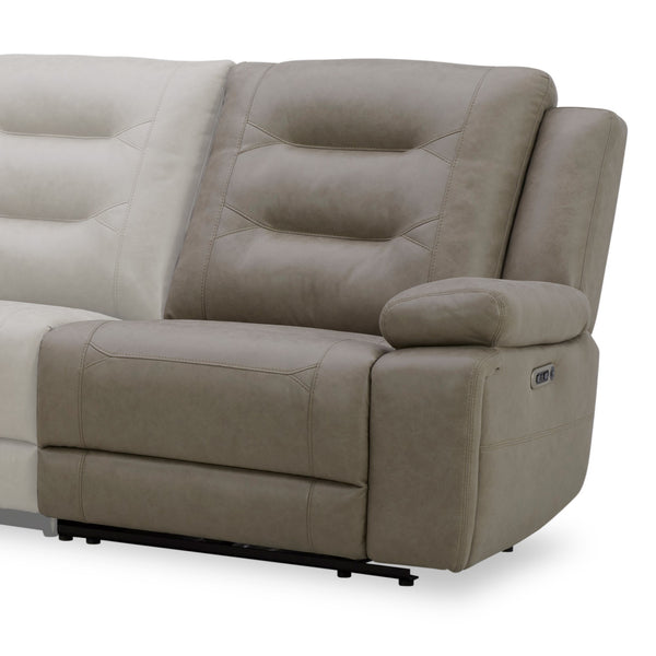 Caldwell - Tahoe Fog Power Right Arm Facing Recliner