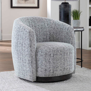Tatum - Nightshade Swivel Accent Chair