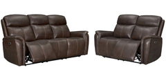 Cascade - Auburn Power Reclining Sofa and Loveseat