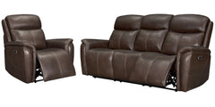 Cascade - Auburn Power Reclining Sofa and Recliner