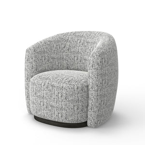 Tatum - Nightshade Swivel Accent Chair