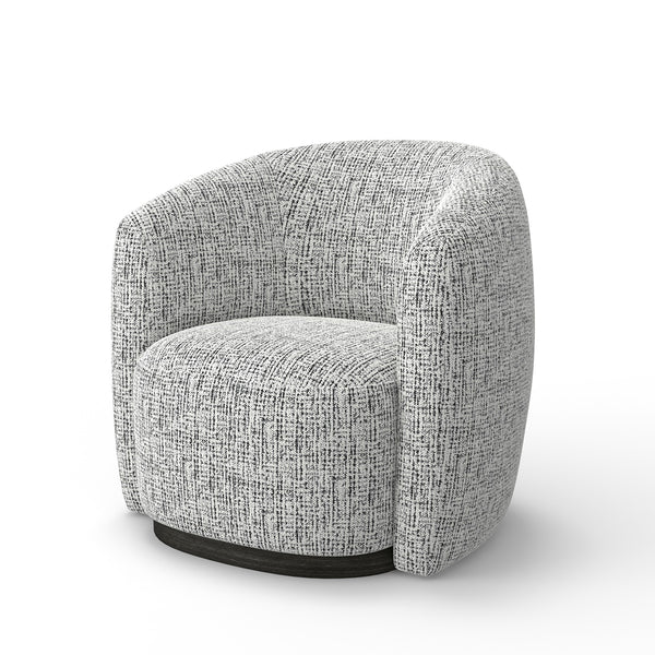 Tatum - Nightshade Swivel Accent Chair