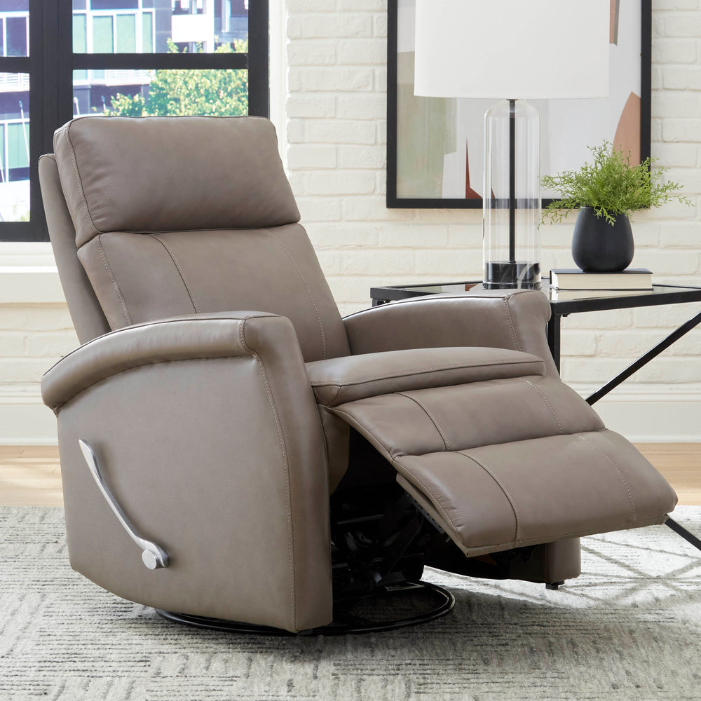 Bristol - Graphite Swivel Glider Recliner