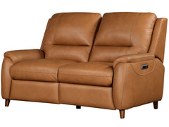 Austin - Caramel Cream Power Reclining Loveseat P2