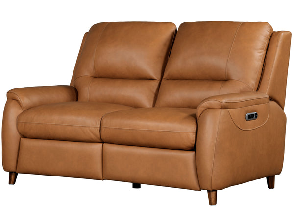 Austin - Caramel Cream Power Reclining Loveseat P2