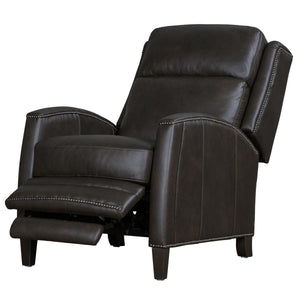 Vermont - Slate Noire Manual Pushback Recliner